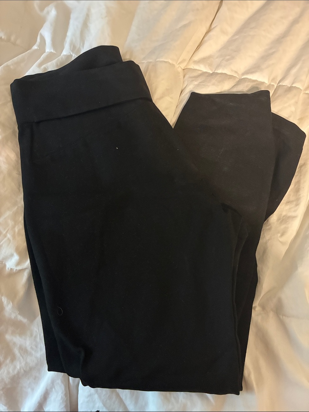 Zara Black High-Waisted Trousers